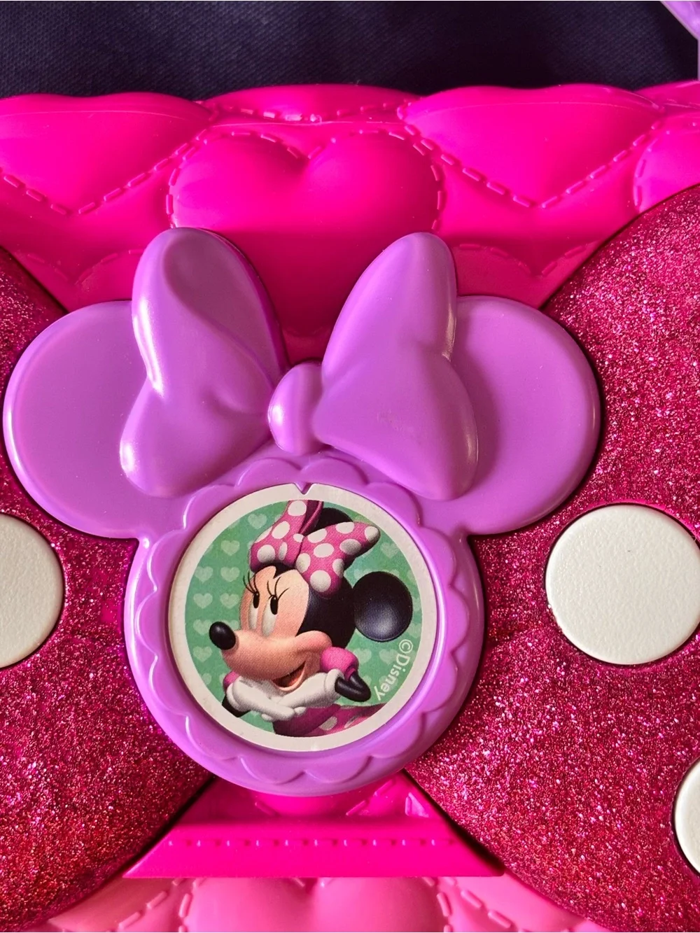 Disney Minnie Mouse Purse Playset Just Play Cell Phone Sunglasses Accessories